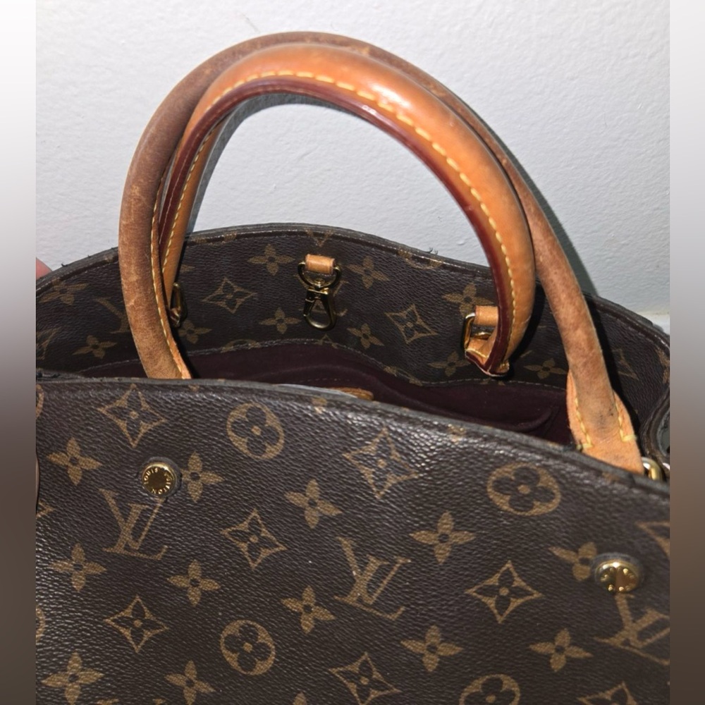 *SOLD* Louis Vuitton - Montaigne MM Monogram Handbag - Picture 11 of 12